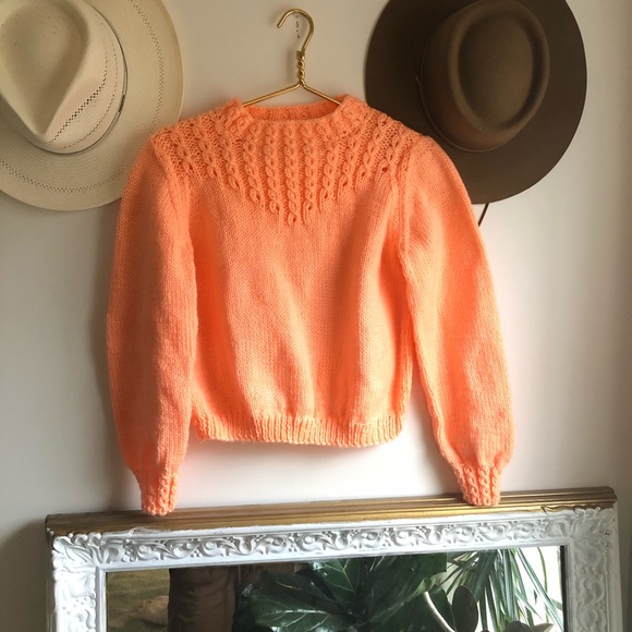 True Vintage balloon sleeve sweater - Picture 2 of 5